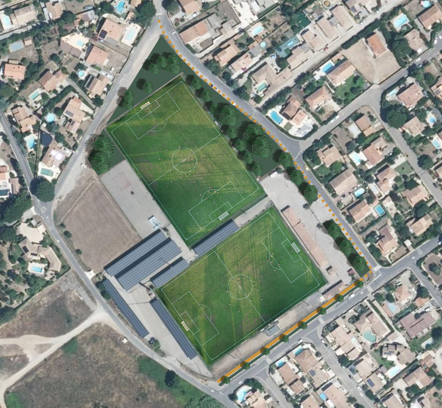 Idée 1 – végétalisation