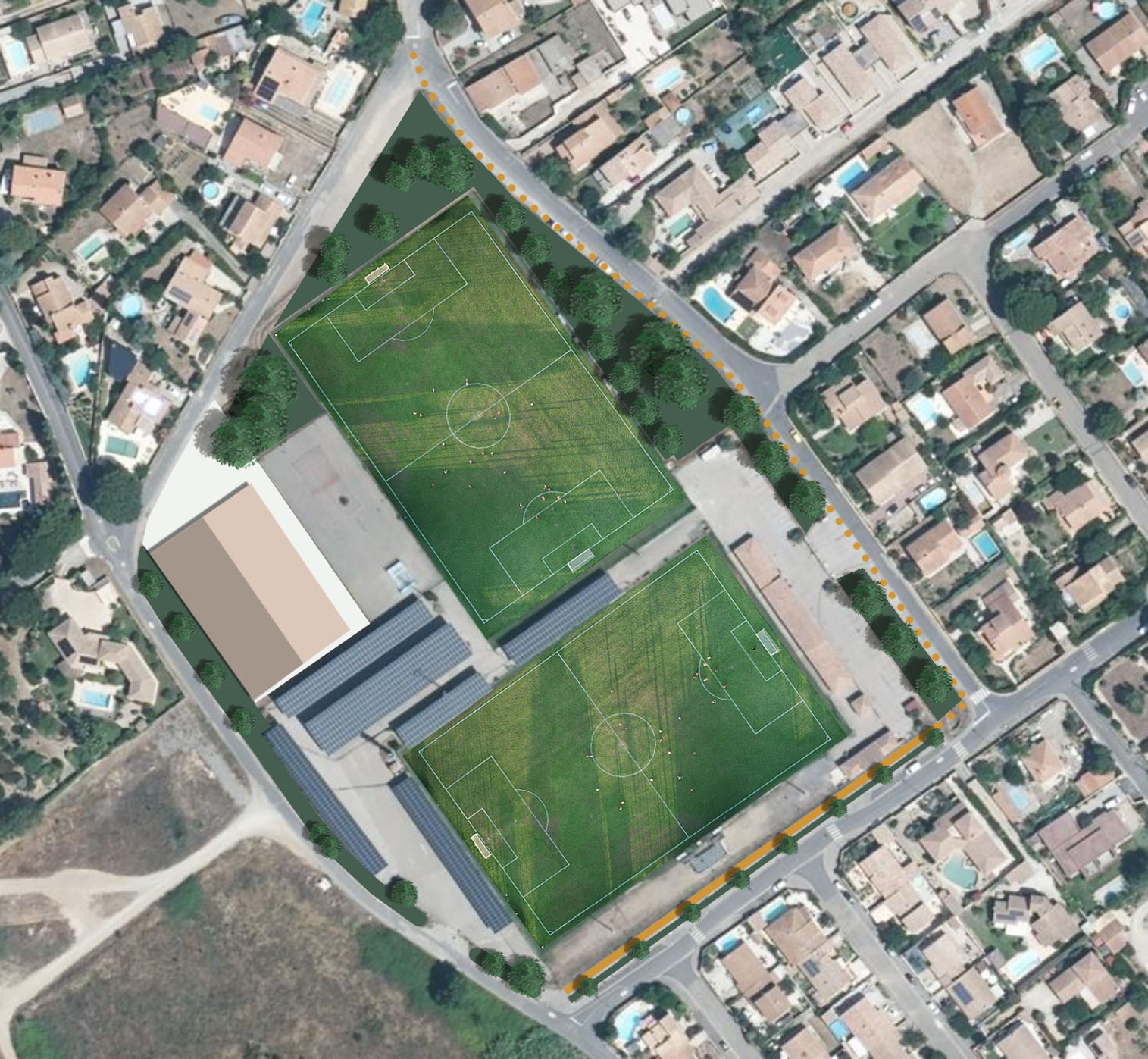 Idée 2 – complexe sportif